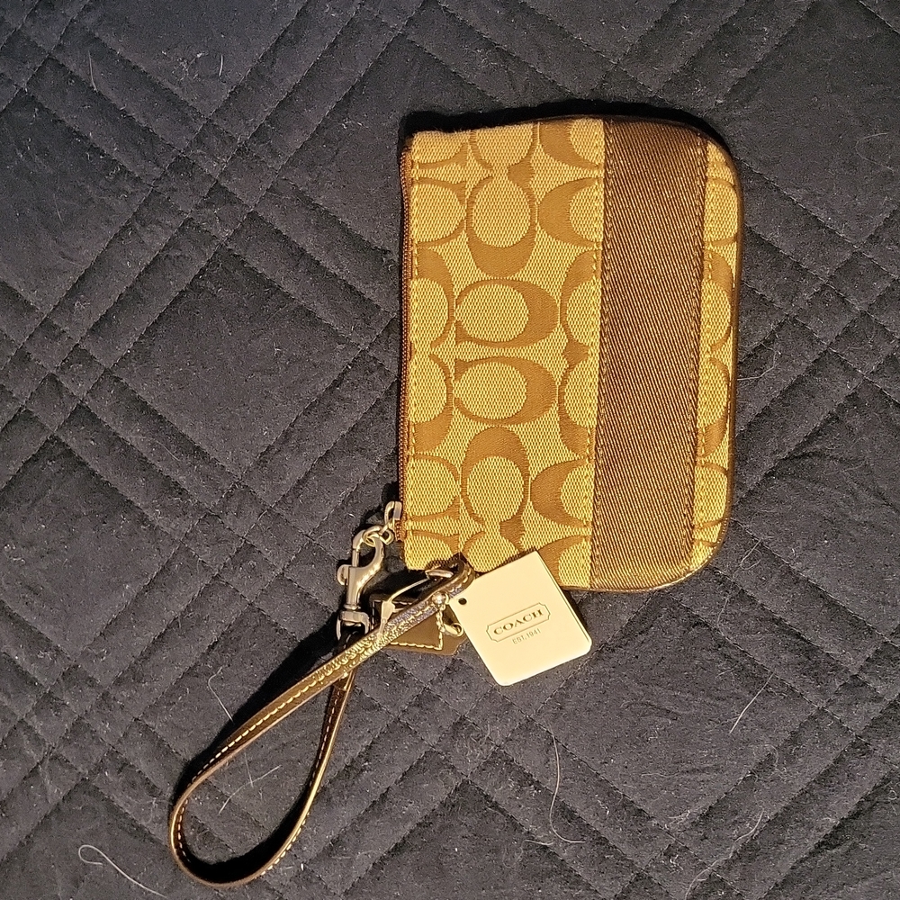 Very small, 6 inch coach purse